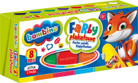Farby plakatowe 8 kolorów 20ml Bambino